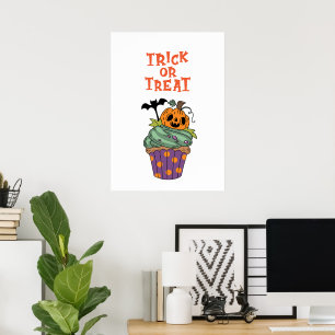 Trick or treat poster