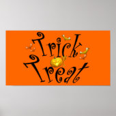 Trick or treat Poster (Voorkant)