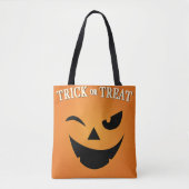 Trick or treat Pumpkin Draagtas (Voorkant)