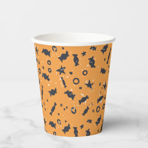 Trick or treat Pumpkin Halloween Papieren Bekers