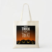 Trick or treat Pumpkins Canvas tas (Voorkant)