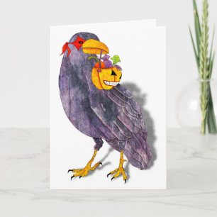 Trick or treat Raven Kaart