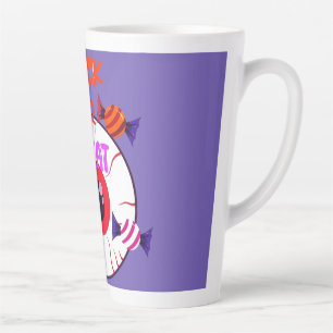 Trick Or Treat - Reusachtige Oogbal En Halloween S Latte Mok