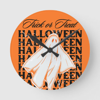 trick or treat ronde klok