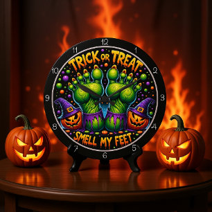 Trick or treat Ruik mijn Feet Grote Klok