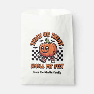 Trick or Treat Ruik Mijn Voeten Halloween Bedankzakje