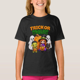 Trick or Treat - Schattige Halloween Vrienden T-shirt