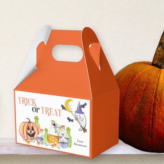 Trick or treat Schattigee Ghost Pumpkin en Magic P Bedankdoosjes