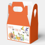 Trick or treat Schattigee Ghost Pumpkin en Magic P Bedankdoosjes (Geopend)