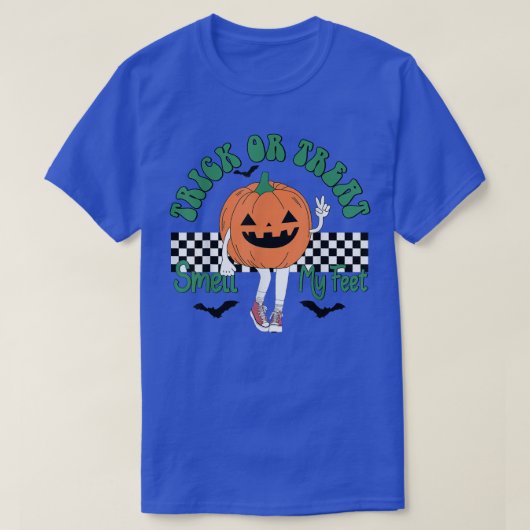 Trick Or Treat Smell My Feet Me Funny Halloween T-shirt (Design voorkant)