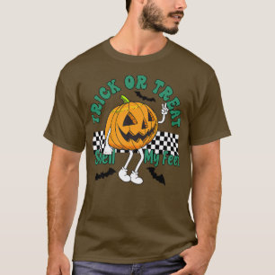 Trick or treat smokkelt mijn poet grappny Pumpkin T-shirt