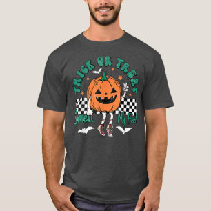 Trick or treat smokkelt mijn pompoen met een taart t-shirt