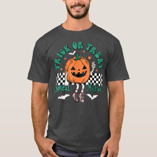 Trick or treat smokkelt mijn pompoen met een taart t-shirt