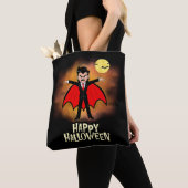 Trick or treat Snoep Bag voor Halloween - Vamire Draagtas (Dichtbij)