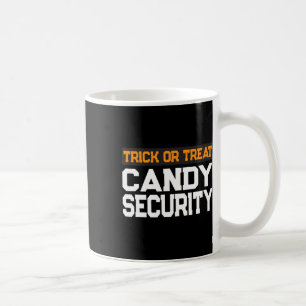 Trick or treat Snoep Beveiliging Mama Pa Halloween Koffiemok