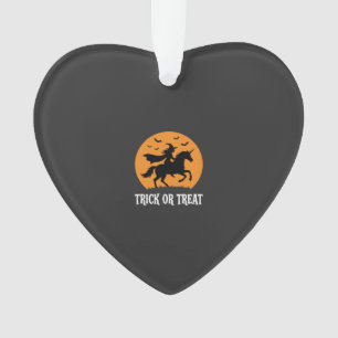 Trick or Treat Sorcière Licorne Halloween Design_1