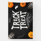 Trick or treat spandoek (Verticaal)