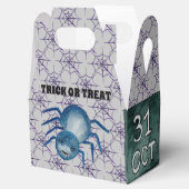 Trick or treat Spider en Webs Favor Box Bedankdoosjes (Geopend)