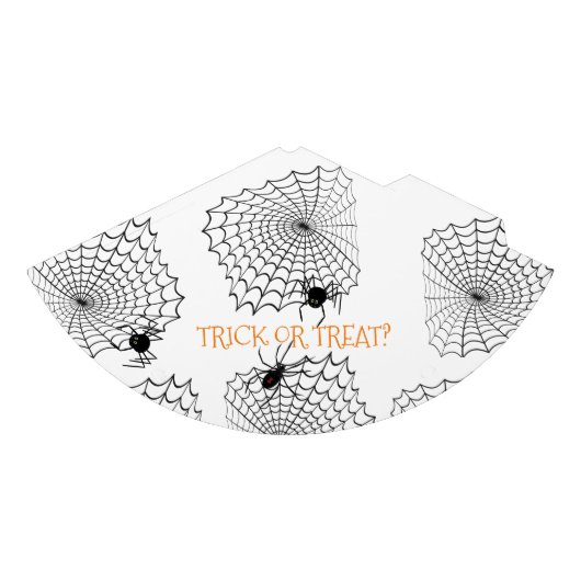 Trick or treat Spiders ID214 Feesthoedjes (Voorkant)