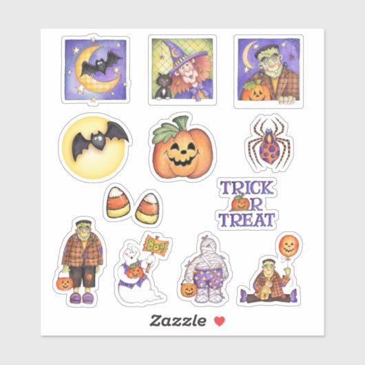 Trick-or-Treat Sticker (Vel)