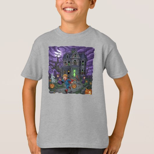 Trick or treat! t-shirt (Voorkant)