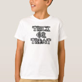 Trick or treat t-shirt (Voorkant)