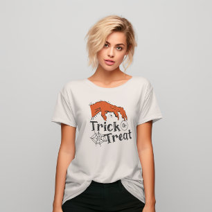 Trick or Treat Tijger – Enge Halloween T-shirt