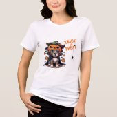 Trick or treat! Tri-Blend shirt (Voorkant)