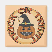 Trick or treat Tshirts en cadeaus Magneet (Voorkant)