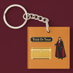 Trick Or Treat Vampier Halloween Sleutelhanger