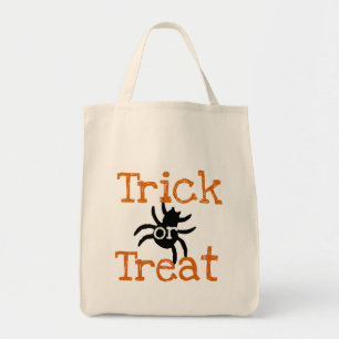 Trick or treat voor Halloween feesten Tote Bag
