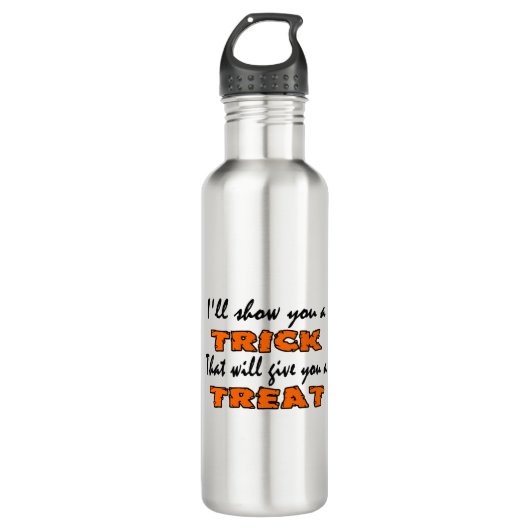 Trick or treat waterfles  (Voorkant)