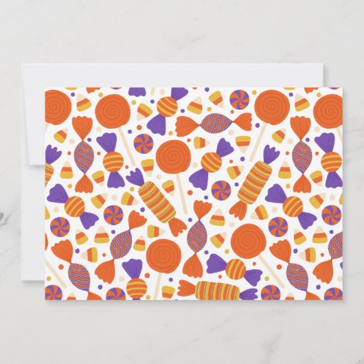 Trick or treat Y'all Halloween-fotokaart (Achterkant)