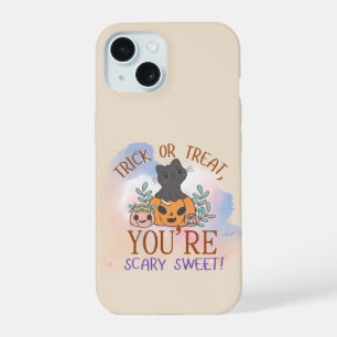 Trick or Treat You're Scary Sweet iPhone 15 Coque