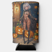 Trick or Treater, dappere Halloween kostuum meisje (Voorkant)