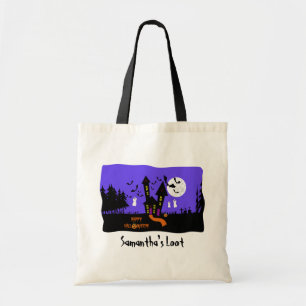 Trick or treaters beroemd gemaakt door Halloween L Tote Bag