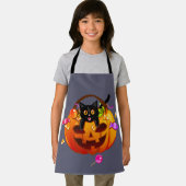 Trick-or-Treating Halloween Party Cat Schort (Insitu)