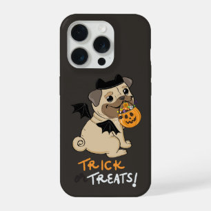 Trick or Treats Pug Kostuum iPhone 15 Pro Hoesje