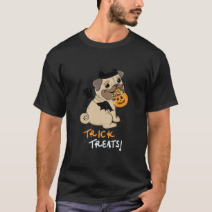 Trick or Treats Pug Kostuum T-shirt