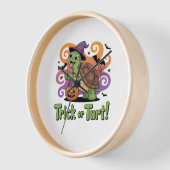 Trick or Turt Funny Turtle Halloween (Hoek)