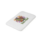 Trick or Turt Funny Turtle Halloween Badmat (Gekanteld)