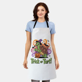 Trick or Turt Funny Turtle Halloween Schort (Gedragen)