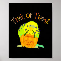 Trick or Tweet Parkiet Budgie Mom Halloween Bird