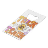 Trick Ou Enseigner Funky Ghost Enseignant Hallowee (Dos Angle)