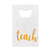 Trick Ou Enseigner Funny Enseignant Costume Hallow (Dos)