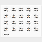 Trick ou traitement, Cool Halloween autocollant (Feuille)