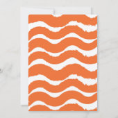 Trick ou traitement Halloween Invitation d'anniver (Dos)