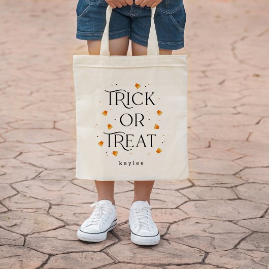 Trick ou traitement Halloween Sac fourre-tout pers