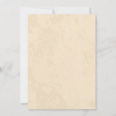 Trick ou traitement Invitation de fête d'Halloween (Dos)