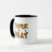 Trick ou traitement - Mug à 2 côtés (Devant gauche)